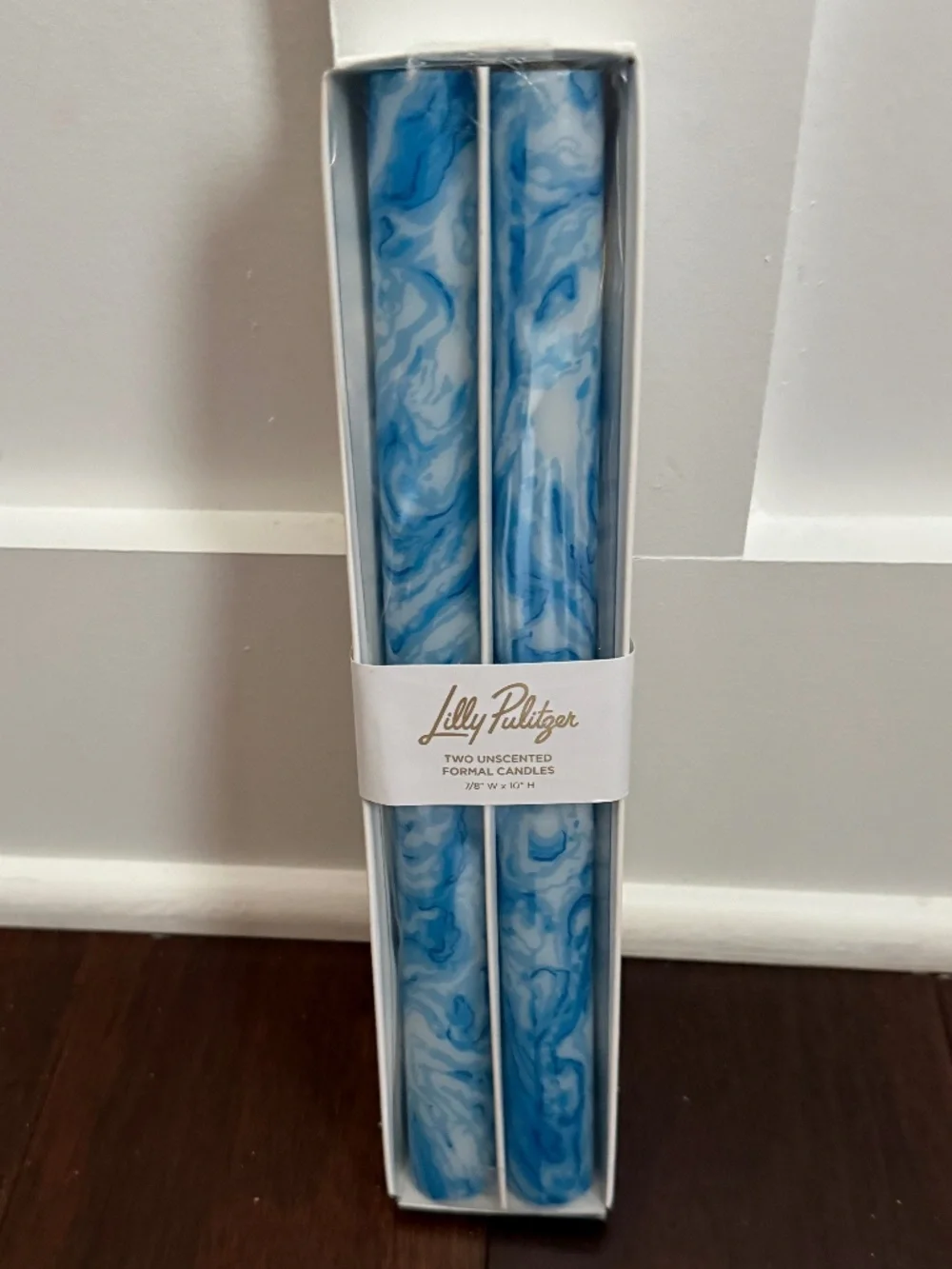 NIP Lilly Pulitzer unscented formal candles